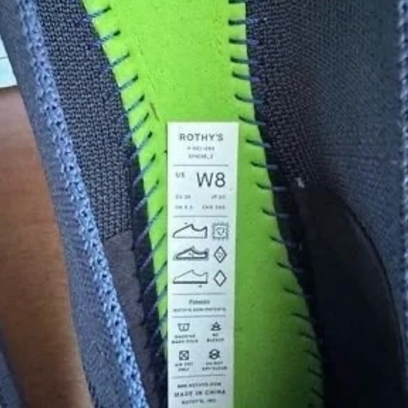 NIB Rothy’s the Flat in Navy Midnight Blue Size: 8 - Picture 11 of 13